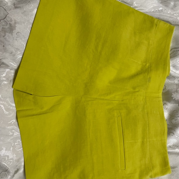 Theory mini shorts Lime small - Picture 2 of 4